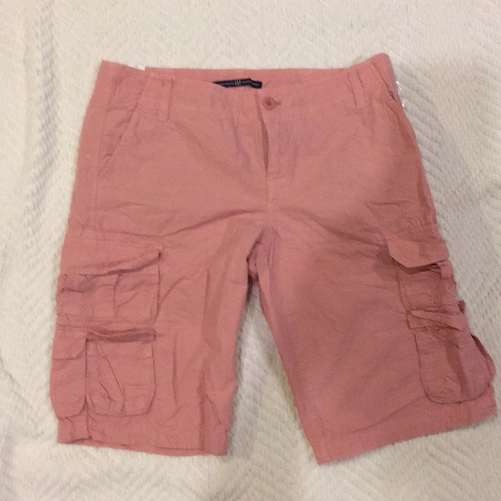 Gap Pink Cargo Shorts